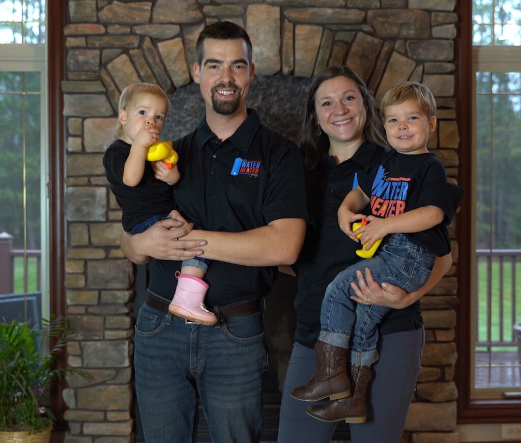 Water heater installation in Greenwood, WI residence