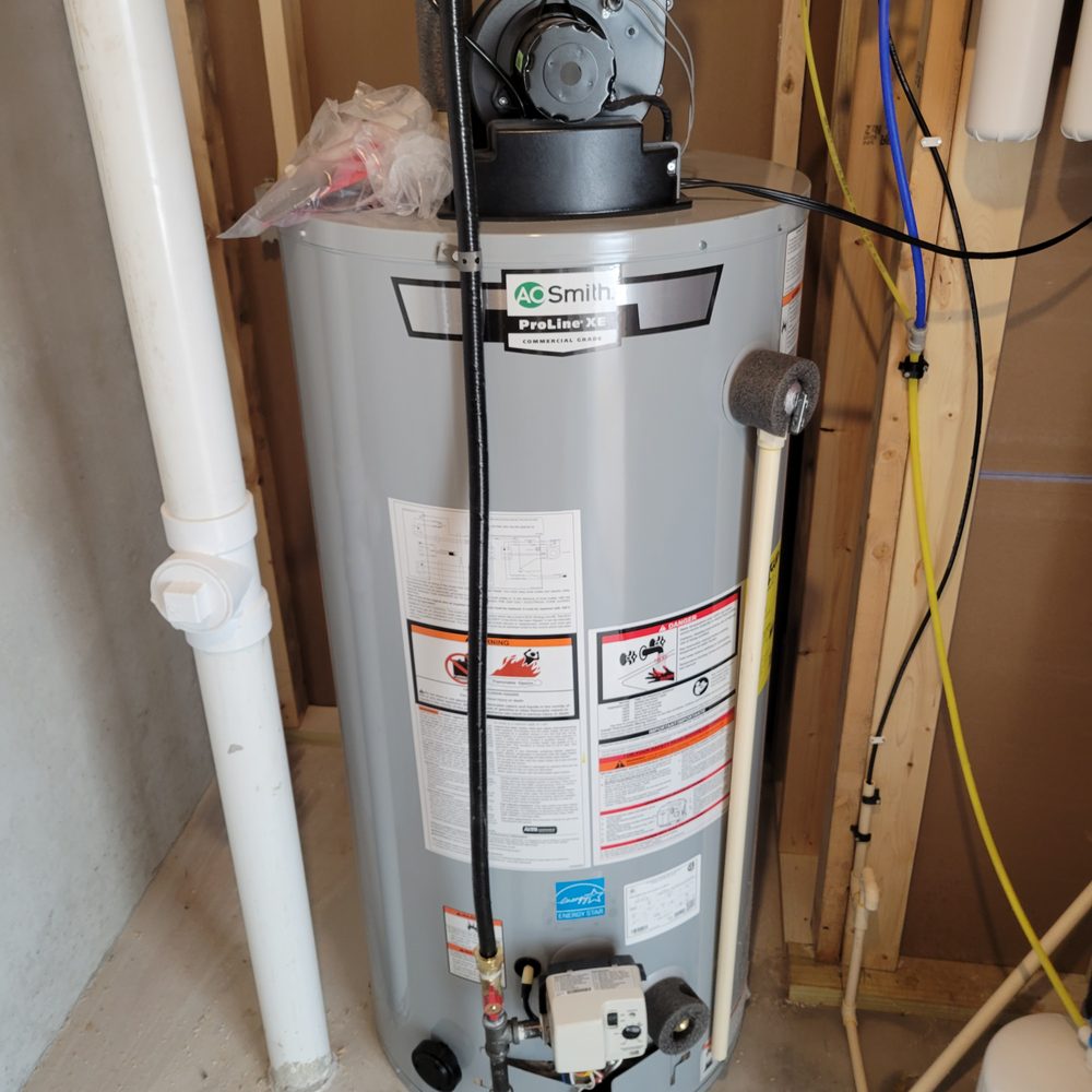 Water heater technician working in Stevens Point, WI